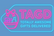 Neon sign with 'TAGD' and 'Totally Awesome Gifts Delivered' text on a blue background