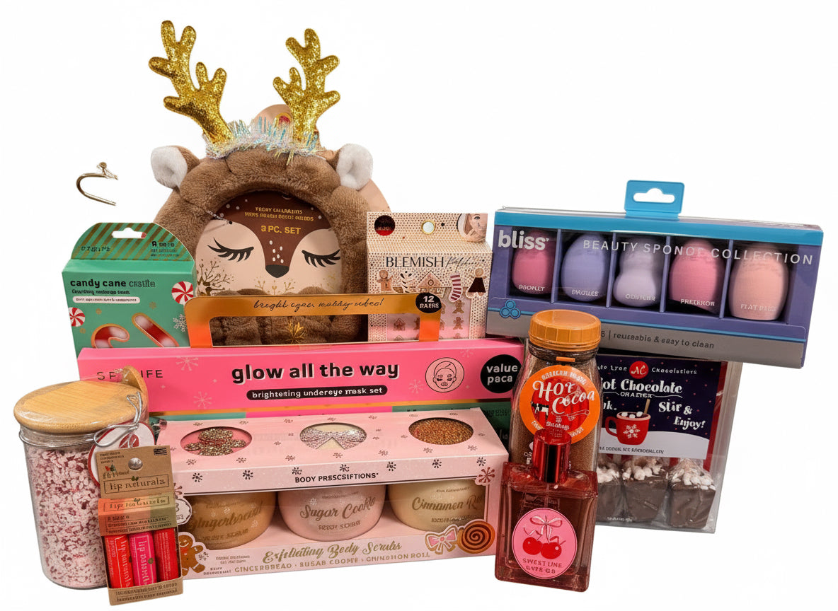 The Holiday Glow & Hot Cocoa Basket